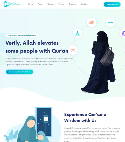 Enhanced Quran Teaching Platform